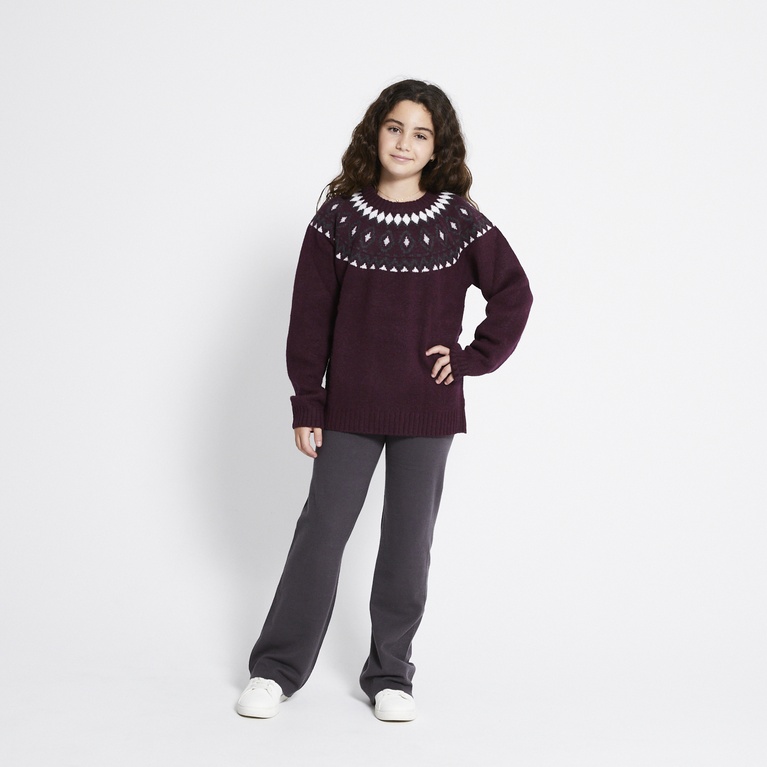 Strikket genser "Britta star"